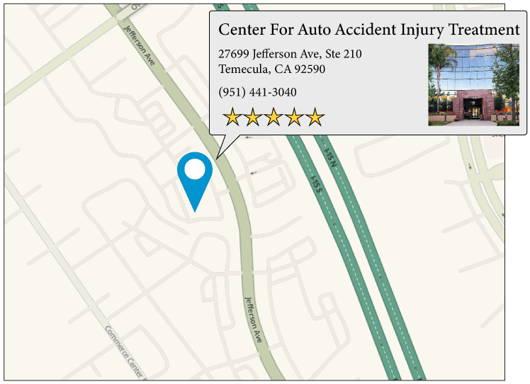 Center For Auto Accident Injury Treatment's location on google map